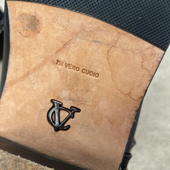 Vince Camuto Signature WARIS Moto Boots BLACK GUNMETAL - Picture 7 of 13